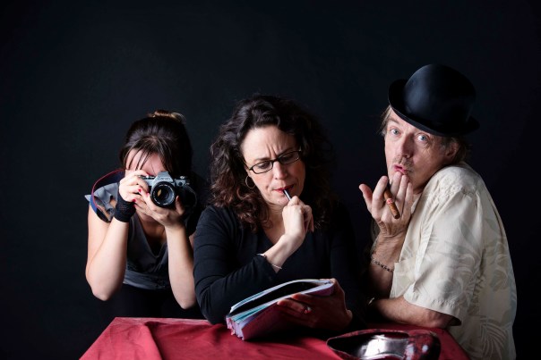 Dean, Chara, Trilby having fun!