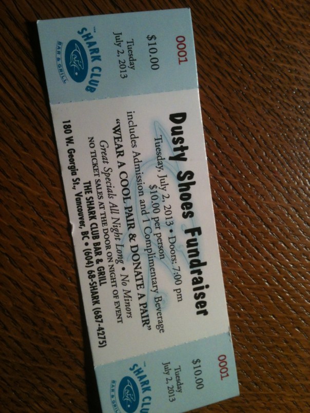 Dusty Shoes Fundraiser