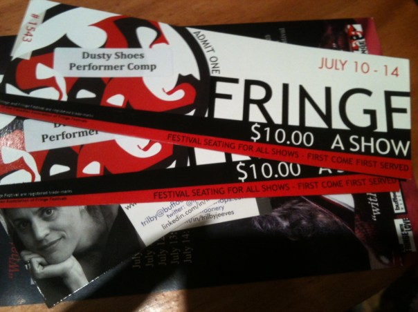 Fringe tickets