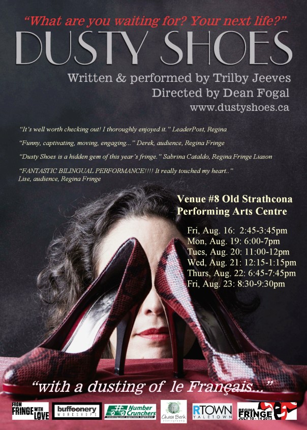 Dusty Shoes EDMONTON POSTER